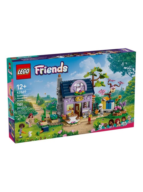 LEGO Friends - Maison des Apiculteurs et Jardin Fleuri - Set de Construction 42669 - Kiabi