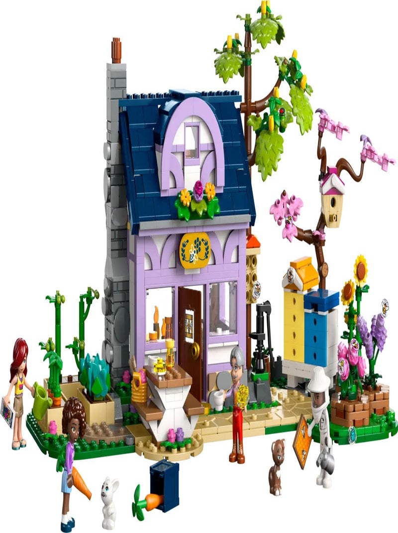 LEGO Friends - Maison des Apiculteurs et Jardin Fleuri - Set de Construction 42669 Bleu - Kiabi