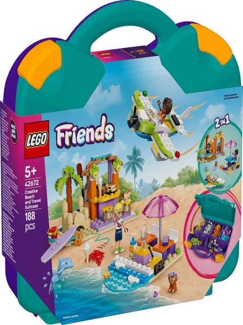 LEGO Friends - Valise créative de plage pour enfants - 42672 - Kiabi