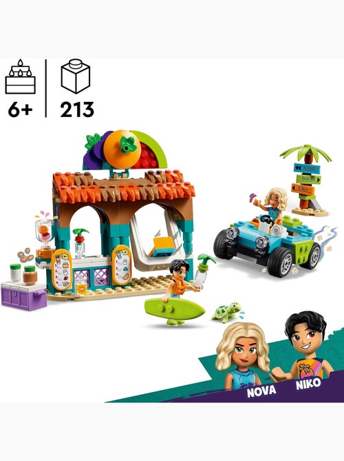 LEGO Friends Le bar à smoothies de la plage 42625 - Kiabi LEGO Friends Le bar à smoothies de la plage 42625 - Kiabi