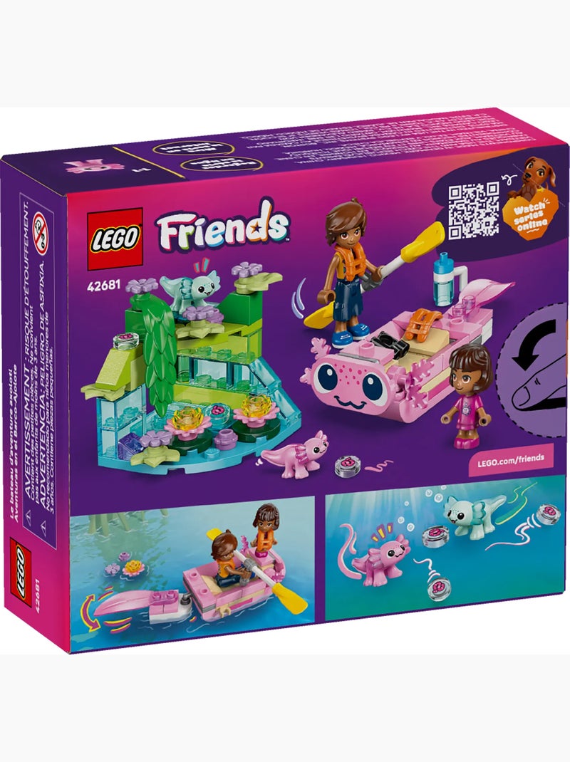 LEGO Friends Le bateau d'aventures axolotl 42681 Violet - Kiabi