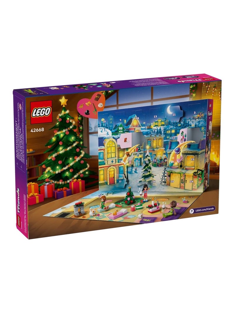 LEGO FRIENDS Le calendrier de l'Avent 2025 -  42668 Multicolore - Kiabi