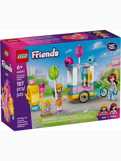 LEGO Friends Le stand de glaces et de ballons 42692 - Kiabi