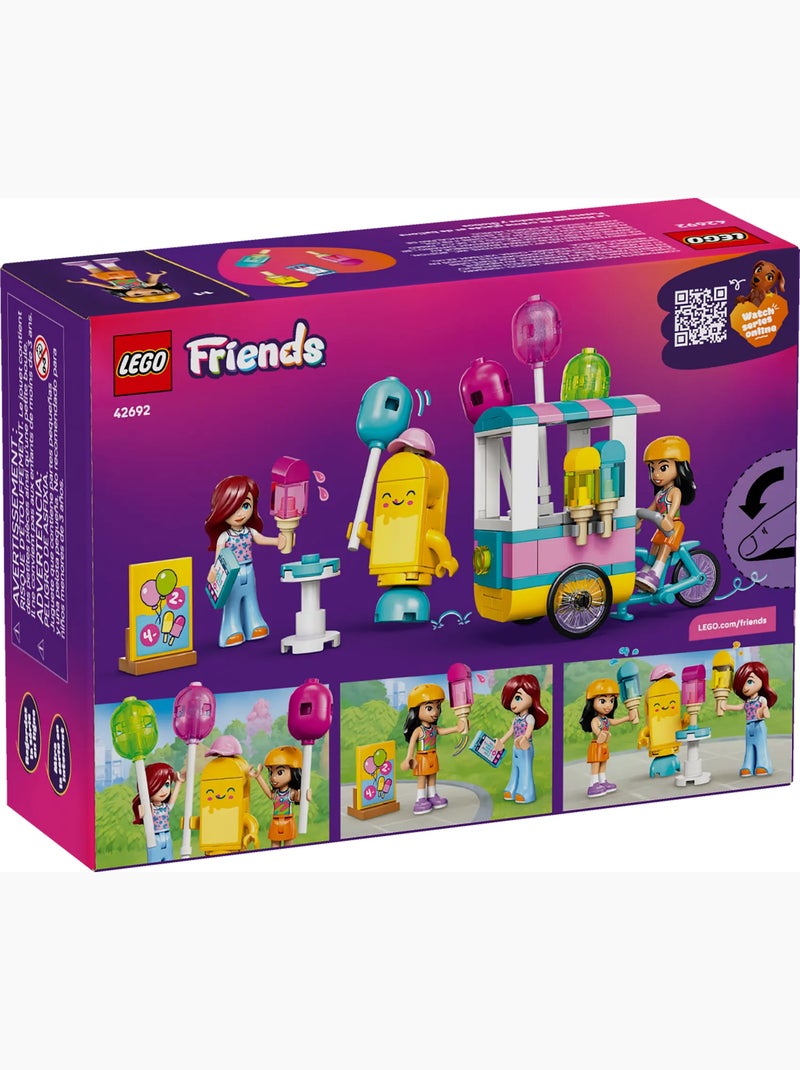 LEGO Friends Le stand de glaces et de ballons 42692 Bleu - Kiabi