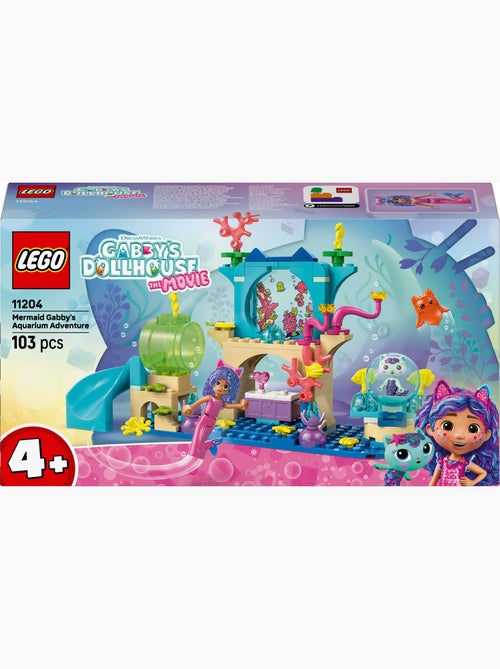 LEGO Gabby's Dollhouse - Les aventures aquatiques de Gabby-sirène 11204 - Kiabi LEGO Gabby's Dollhouse - Les aventures aquatiques de Gabby-sirène 11204 - Kiabi
