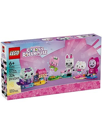 LEGO Gabby's Dollhouse - Les Gabbychats en briques 11215