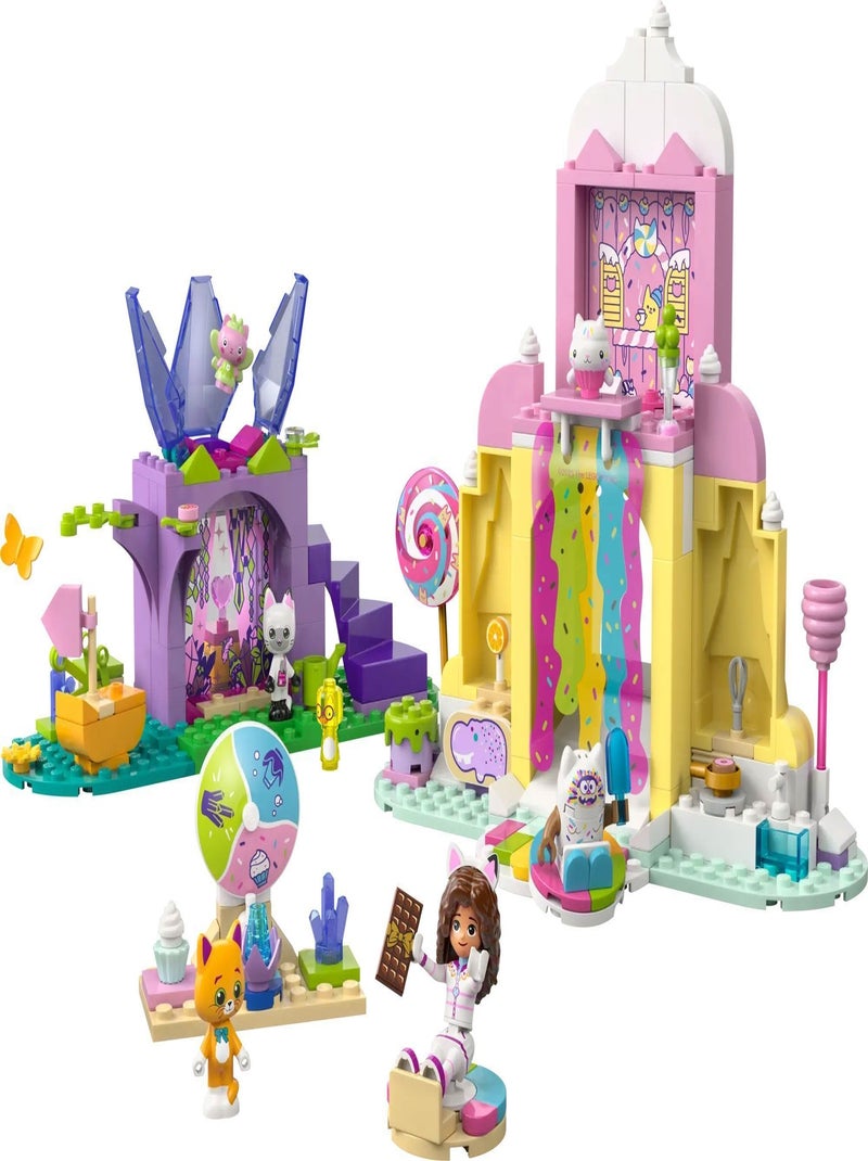 LEGO Gabby's Dollhouse 11205 - Montagne de friandises et jardin Fée Minette, 263 pièces Rouge - Kiabi