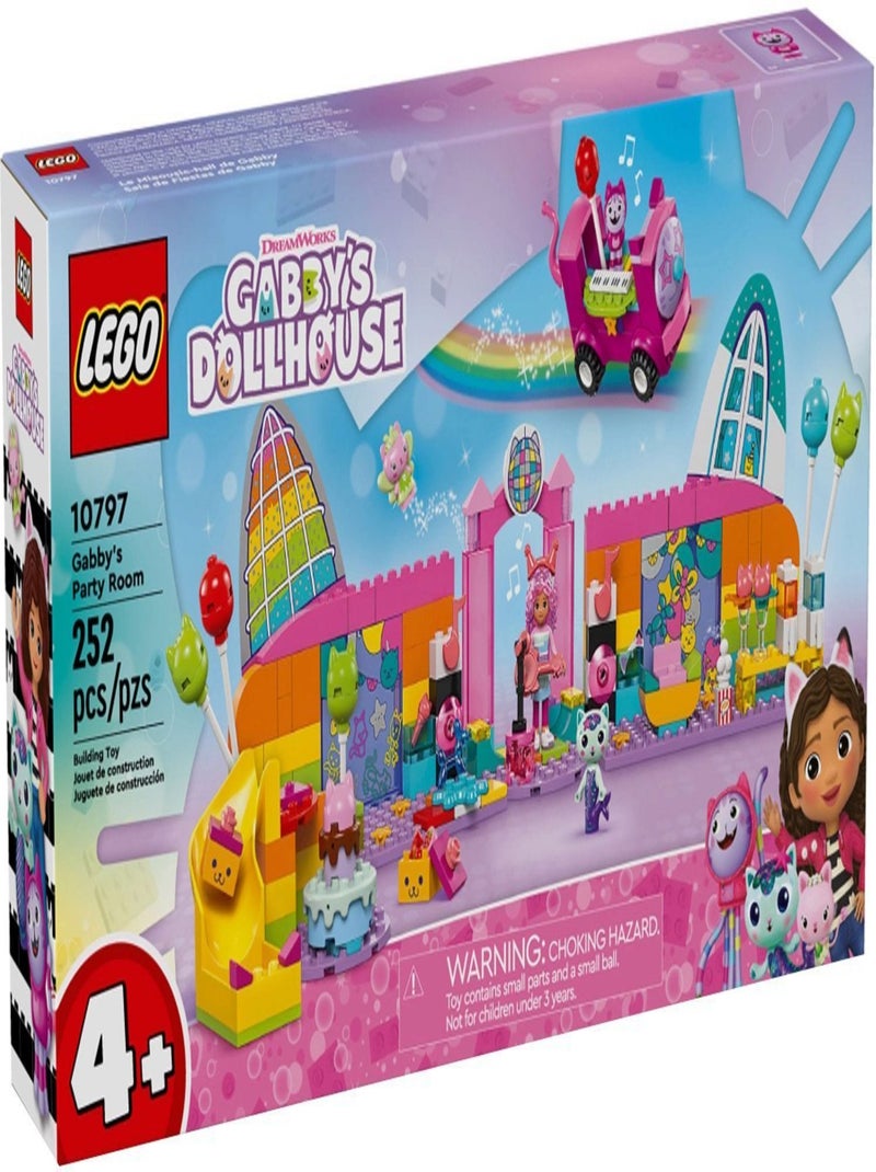 LEGO Gabby's Dollhouse — Le Miaousic‑hall de Gabby (10797) Multicolore - Kiabi