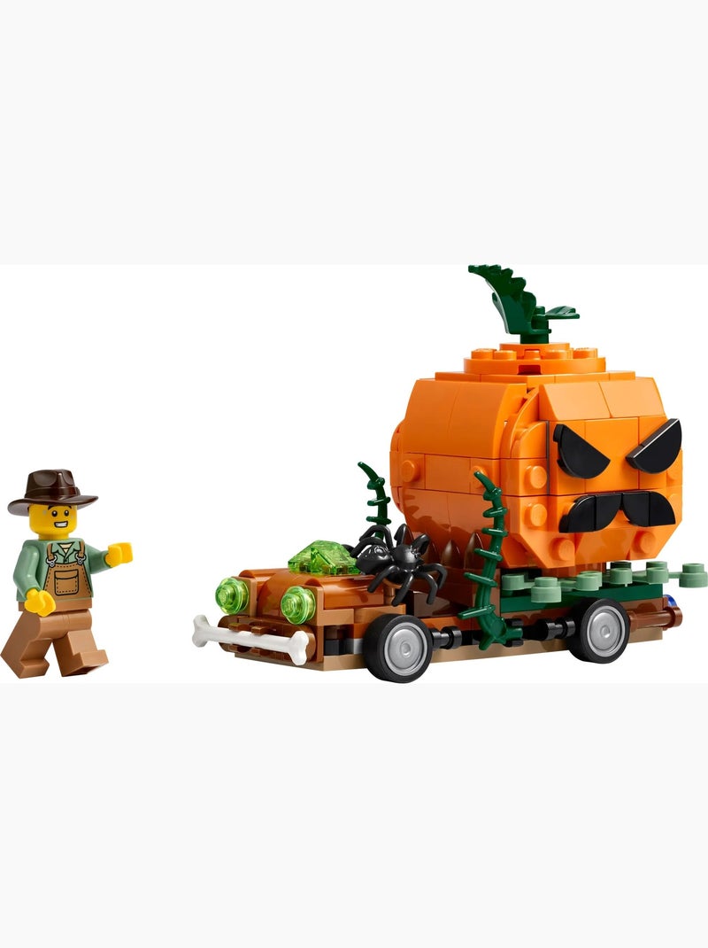 LEGO Halloween La camionnette de la citrouille d'Halloween 40822 Jaune - Kiabi