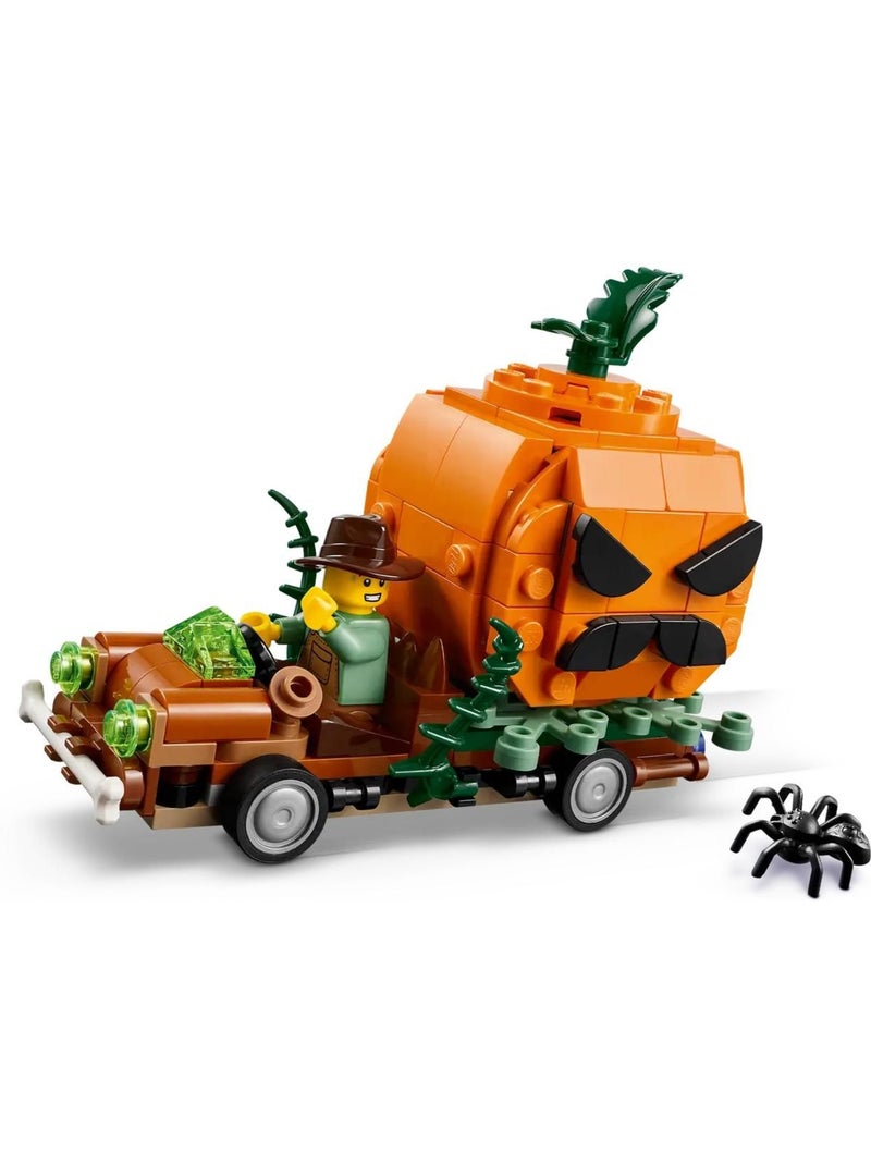 LEGO Halloween La camionnette de la citrouille d'Halloween 40822 Jaune - Kiabi