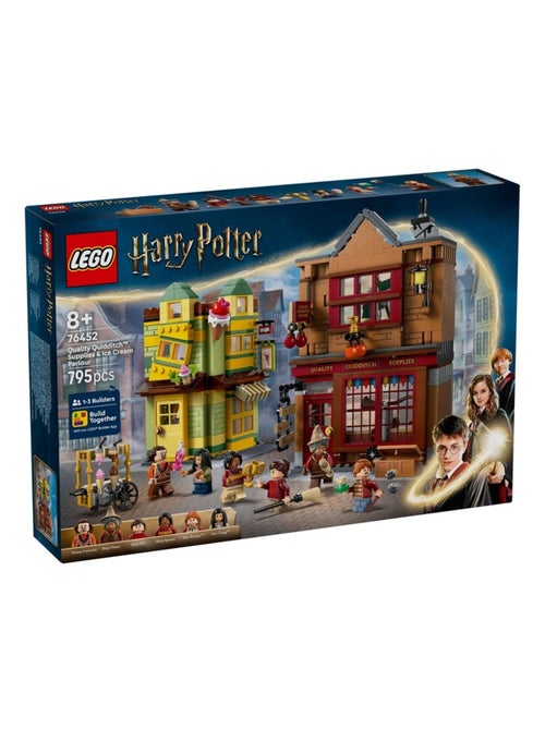 LEGO Harry Potter - Magasin d'accessoires de Quidditch et marchand de glaces - 76452 - Kiabi