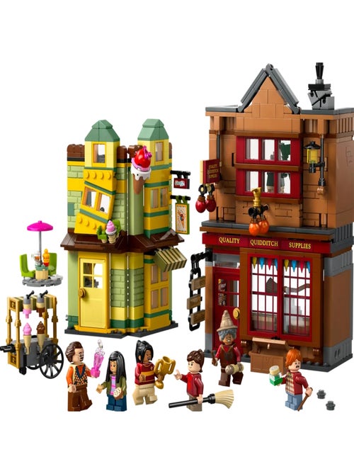 LEGO Harry Potter - Magasin d'accessoires de Quidditch et marchand de glaces - 76452 - Kiabi