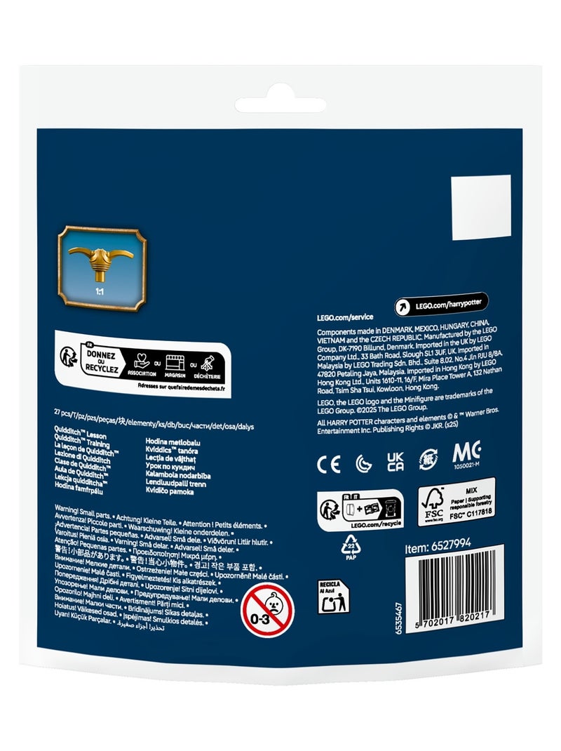 LEGO Harry Potter : La leçon de Quidditch en Polybag - 30706 Multicolore - Kiabi