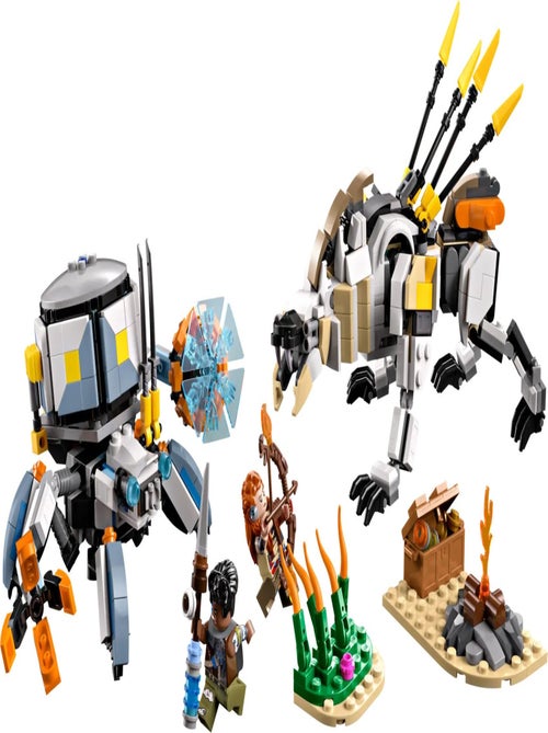LEGO Horizon Adventures : Aloy et Varl face aux Machines Testudien et Dents de Scie - Kiabi