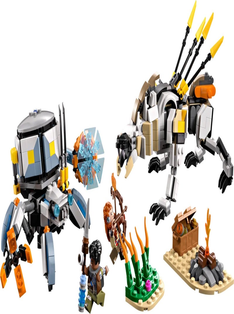LEGO Horizon Adventures : Aloy et Varl face aux Machines Testudien et Dents de Scie Rouge - Kiabi