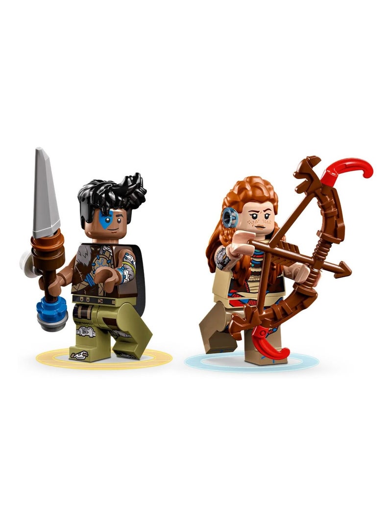 LEGO Horizon Adventures : Aloy et Varl face aux Machines Testudien et Dents de Scie Rouge - Kiabi