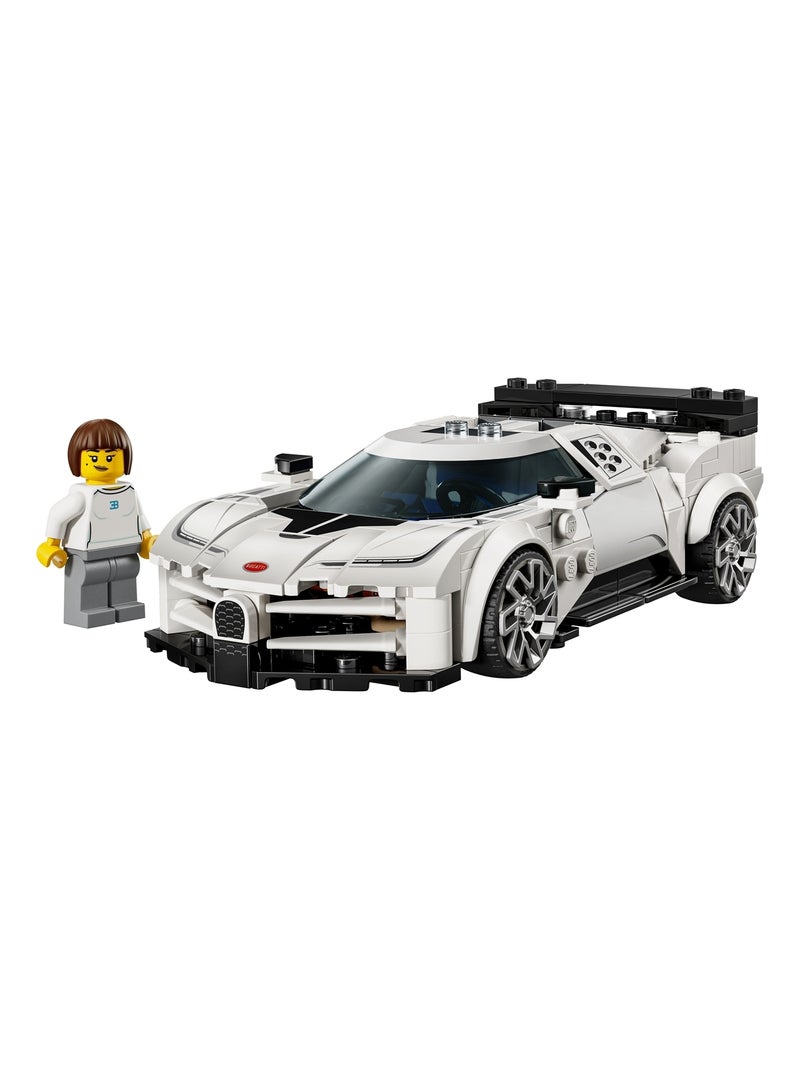 LEGO Hypercar Bugatti Centodieci Speed Champions 77240 Blanc - Kiabi