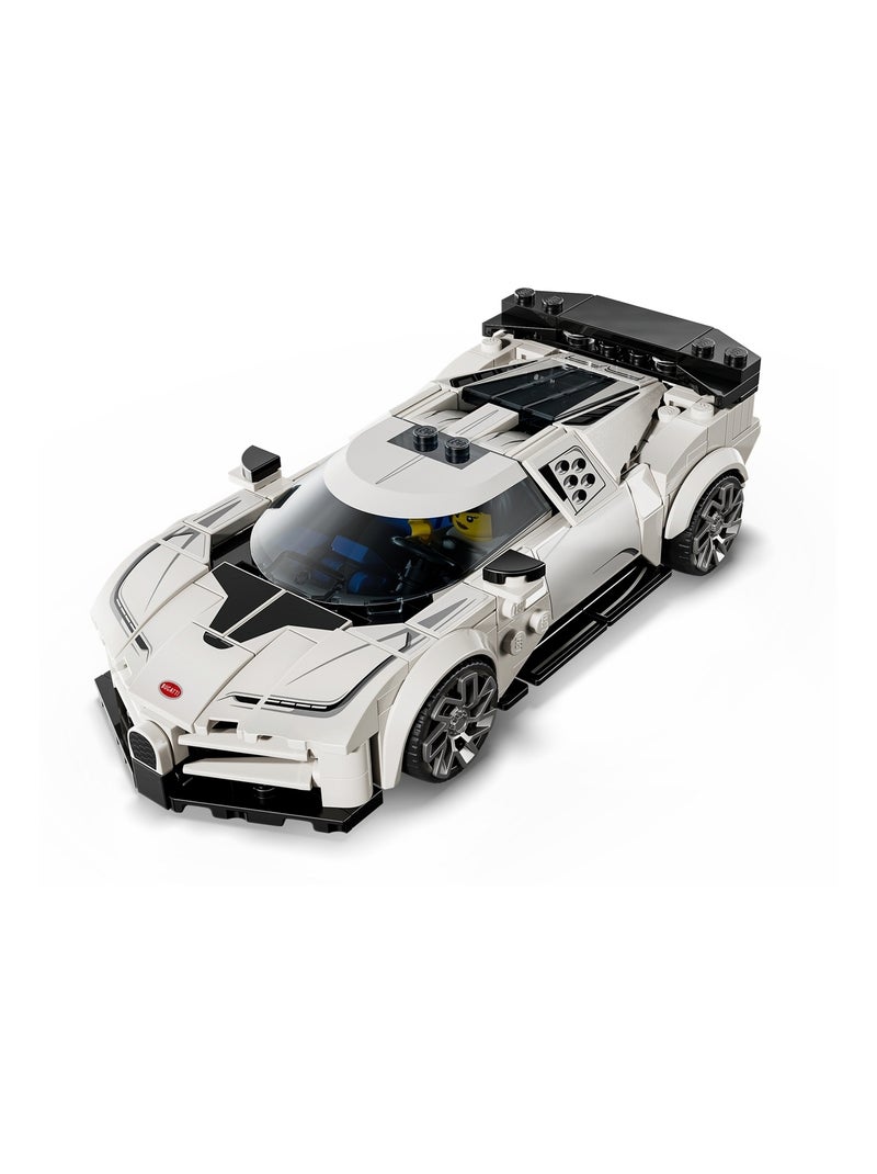 LEGO Hypercar Bugatti Centodieci Speed Champions 77240 Blanc - Kiabi