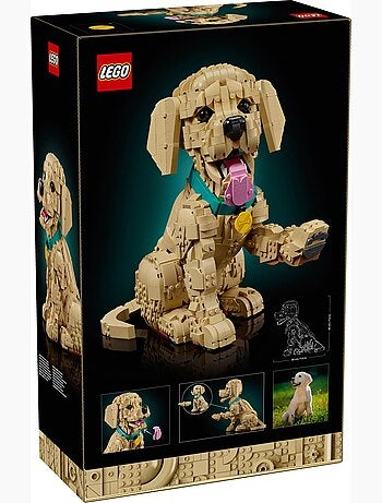 LEGO Icons - Chiot Golden Retriever articulé - 11384