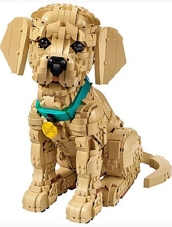 LEGO Icons - Chiot Golden Retriever articulé - 11384