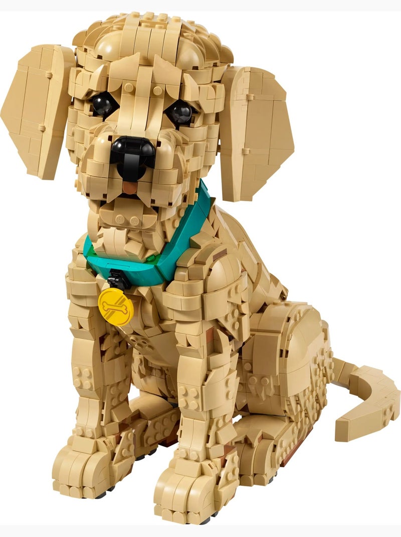 LEGO Icons - Chiot Golden Retriever articulé - 11384 Rouge - Kiabi