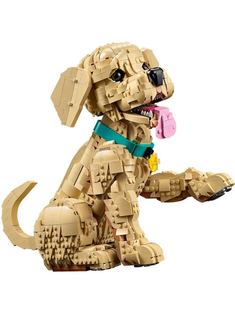 LEGO Icons - Chiot Golden Retriever articulé - 11384 Rouge - Kiabi