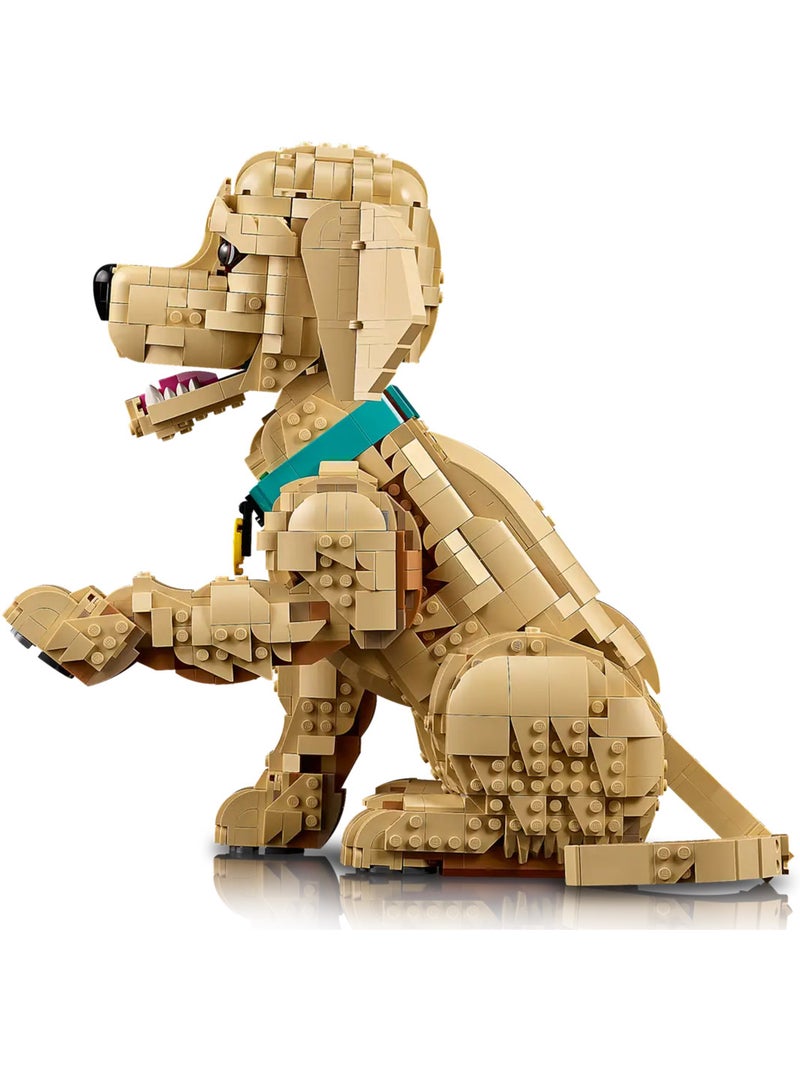 LEGO Icons - Chiot Golden Retriever articulé - 11384 Rouge - Kiabi