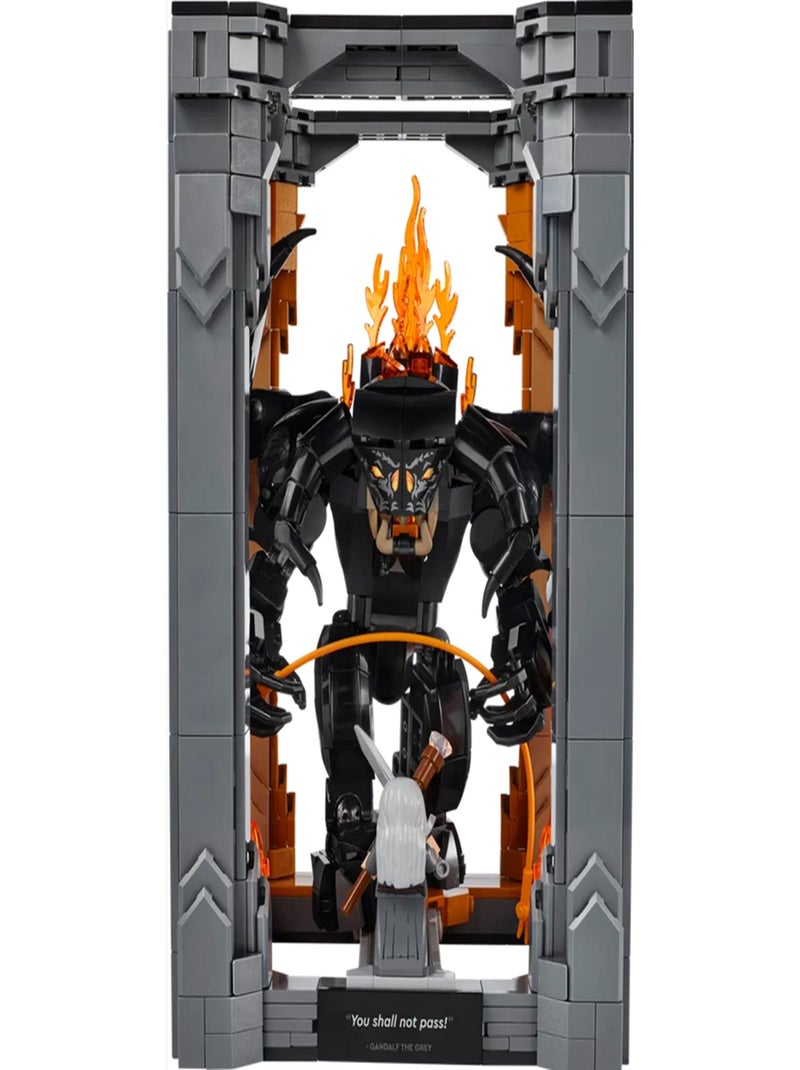 LEGO Icons - Le Seigneur des Anneaux : Book Nook du Balrog - 10367 Multicolore - Kiabi