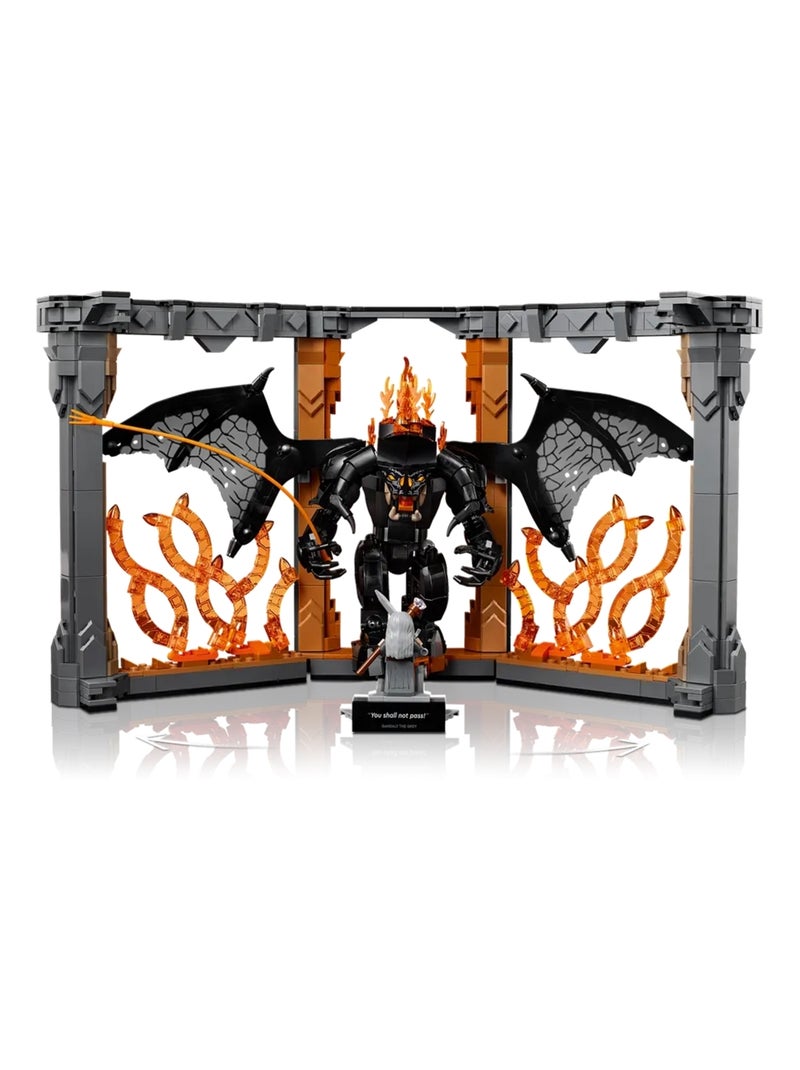 LEGO Icons - Le Seigneur des Anneaux : Book Nook du Balrog - 10367 Multicolore - Kiabi