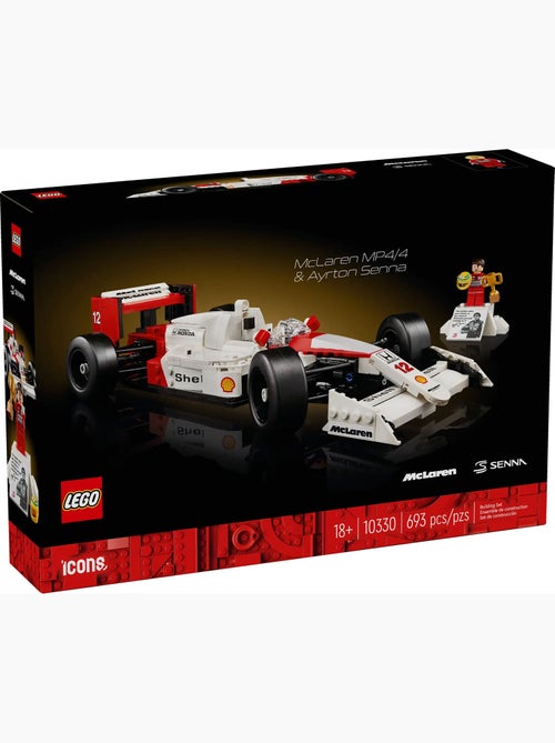 LEGO Icons - McLaren MP4/4 & Ayrton Senna - 10330 - Kiabi