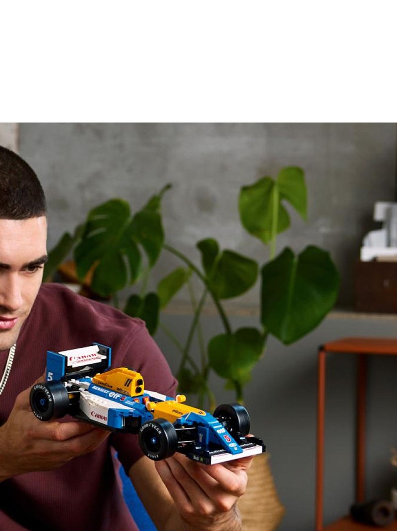 LEGO Icons : Modèle Williams Racing FW14B avec Nigel Mansell - 10353 Orange - Kiabi