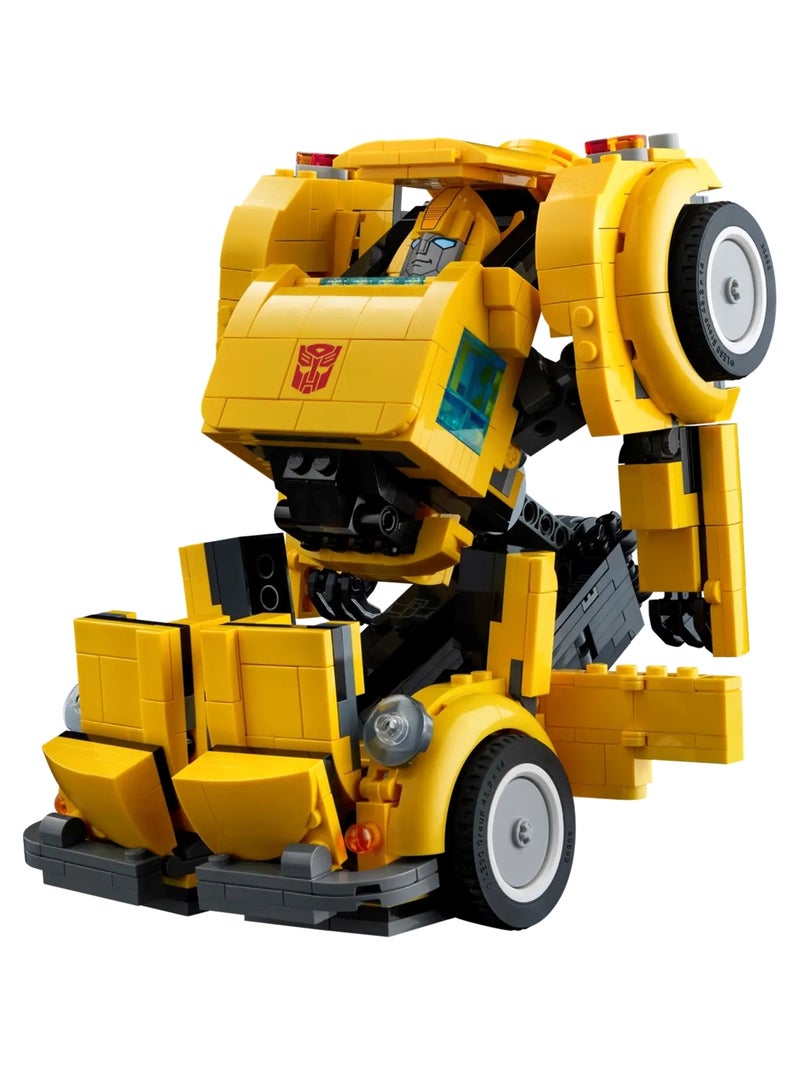 LEGO Icons Transformers Bumblebee (10338) — Figurine articulée 950 pièces Multicolore - Kiabi