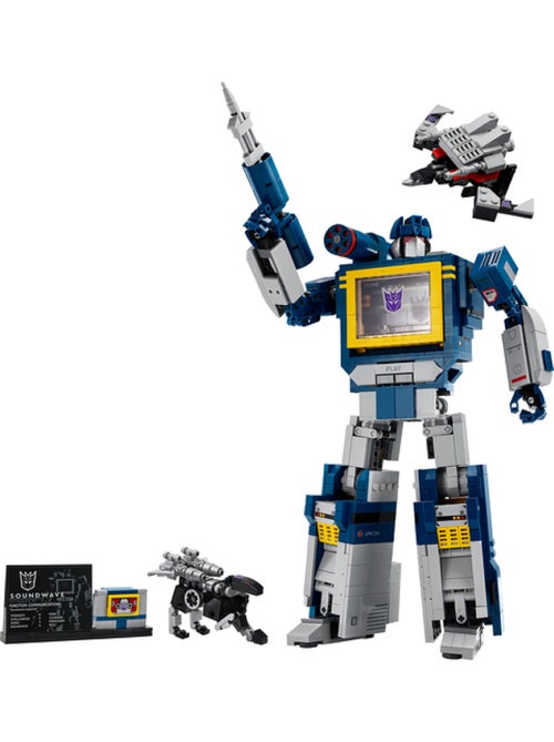 LEGO Icons Transformers Soundwave 10358 - Kiabi