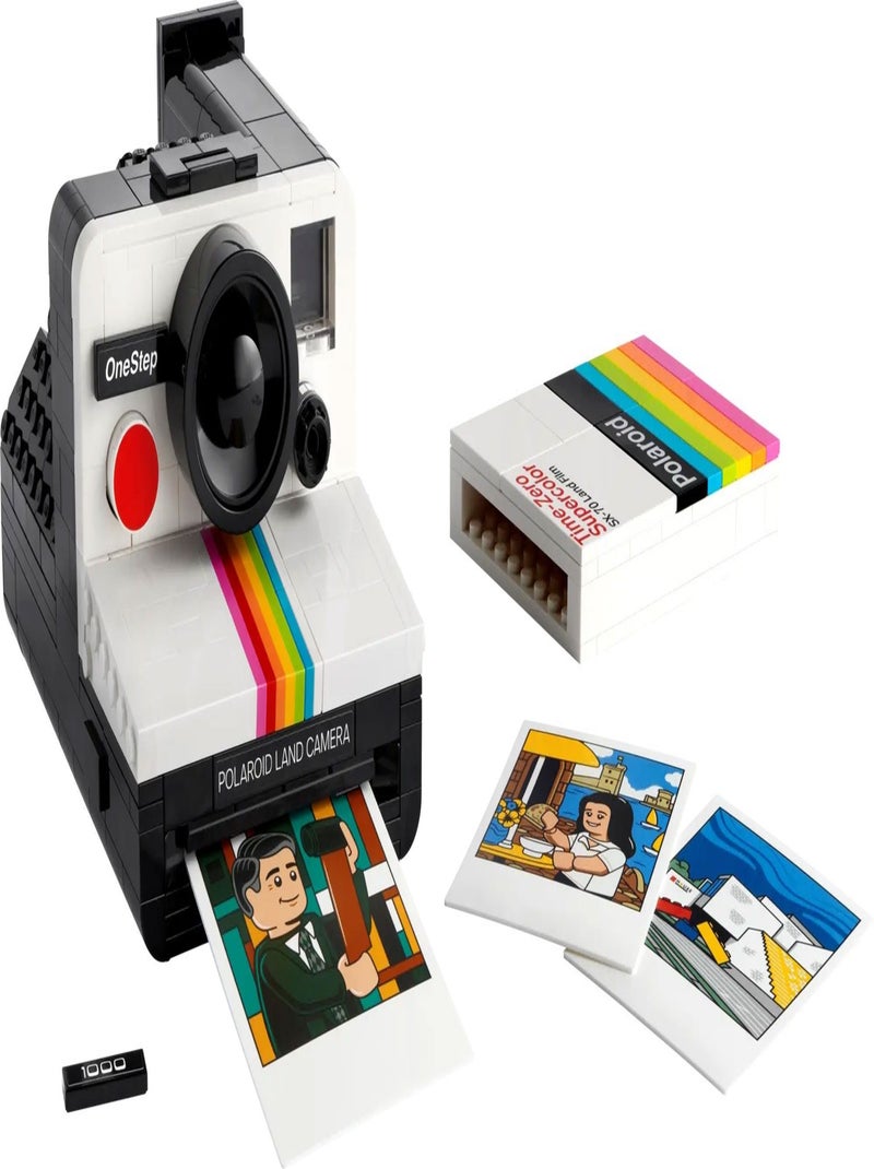 LEGO Ideas - Appareil Photo Polaroid OneStep SX-70 - 21345 Multicolore - Kiabi