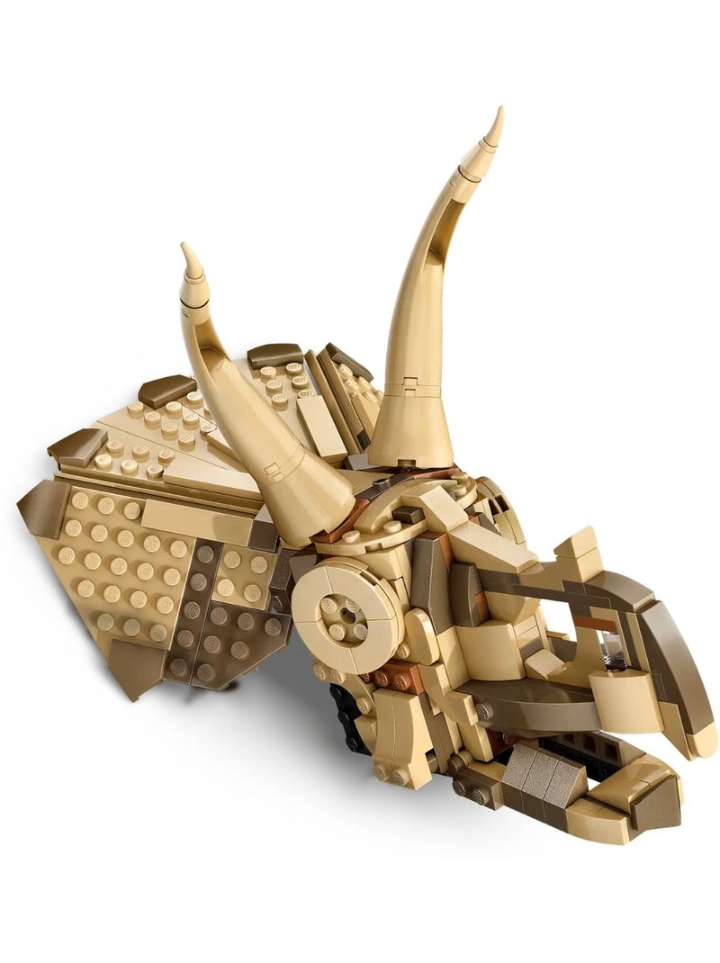 LEGO Jurassic World - Crâne de Tricératops et Fossiles - 76969 Rouge - Kiabi
