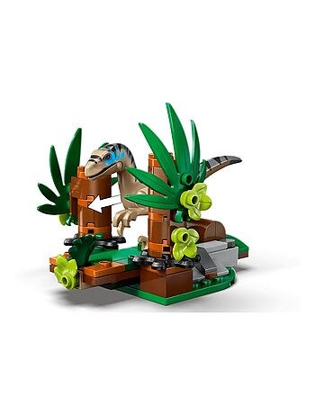 LEGO Jurassic World - Le vélociraptor et l’évasion en 4x4 76972