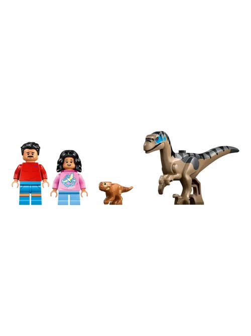 LEGO Jurassic World - Le vélociraptor et l’évasion en 4x4 76972 - Kiabi