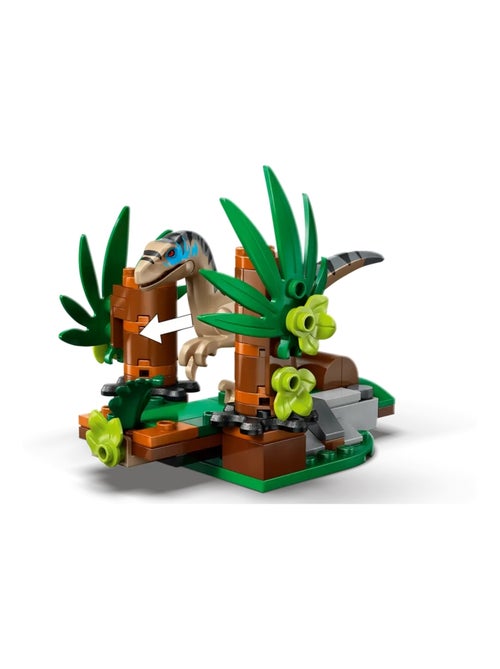 LEGO Jurassic World - Le vélociraptor et l’évasion en 4x4 76972 - Kiabi