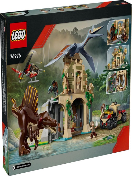 LEGO Jurassic World - Mission aérienne avec dinosaures et hélicoptère - 76976 - Kiabi