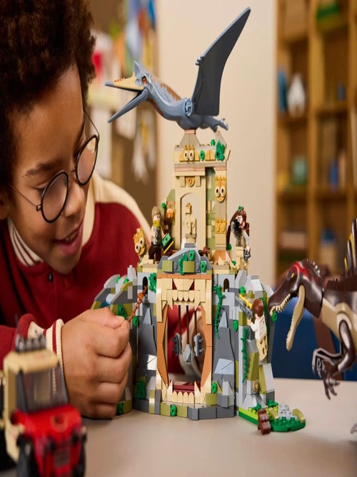 LEGO Jurassic World - Mission aérienne avec dinosaures et hélicoptère - 76976 - Kiabi