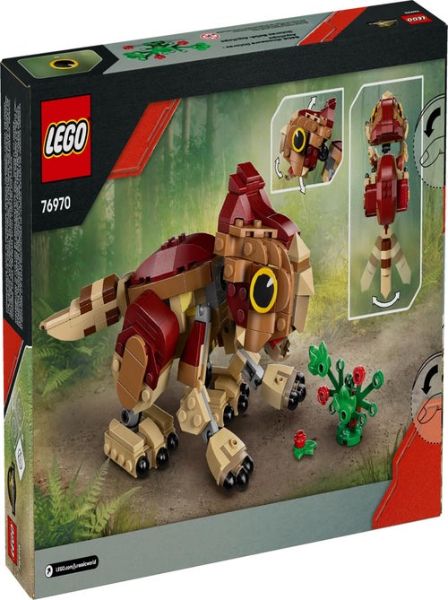 LEGO Jurassic World 76970 — Dolores, le bébé aquilops, 339 pièces dès 8 ans. - Kiabi