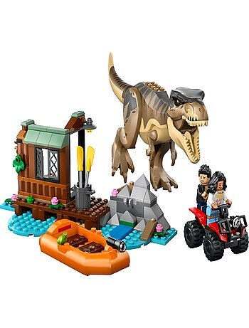 LEGO Jurassic World Le T. rex et l'évasion sur la rivière 76975