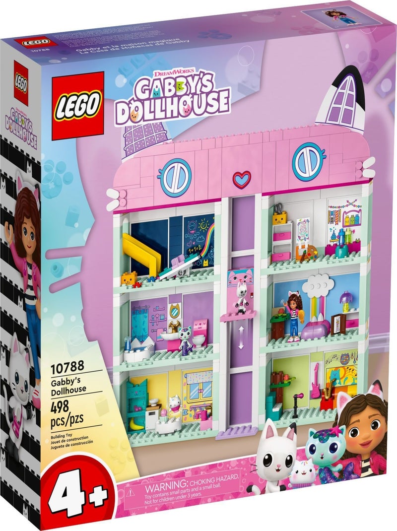 LEGO La maison magique de Gabby 10788 — Maison de poupée 8 pièces Multicolore - Kiabi