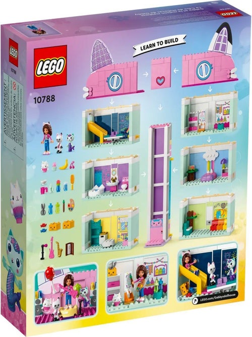 LEGO La maison magique de Gabby 10788 — Maison de poupée 8 pièces - Kiabi