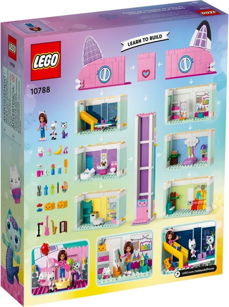 LEGO La maison magique de Gabby 10788 — Maison de poupée 8 pièces Multicolore - Kiabi