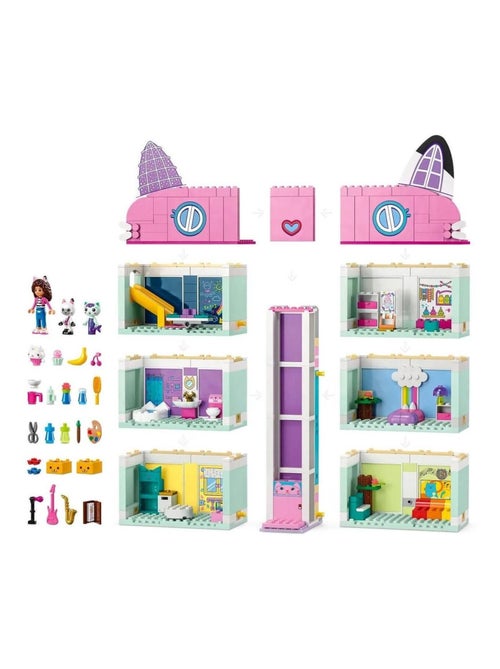 LEGO La maison magique de Gabby 10788 — Maison de poupée 8 pièces - Kiabi