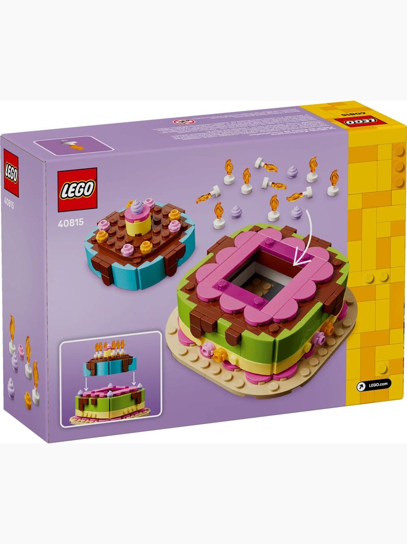 LEGO Le gâteau d'anniversaire 40815 Jaune - Kiabi