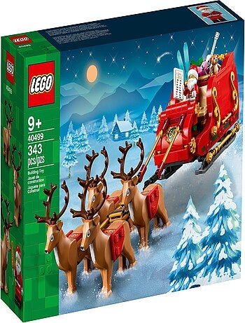 LEGO Le traîneau du Père Noël 40499 — 343 pièces, dès 9 ans