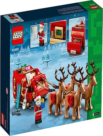 LEGO Le traîneau du Père Noël 40499 — 343 pièces, dès 9 ans