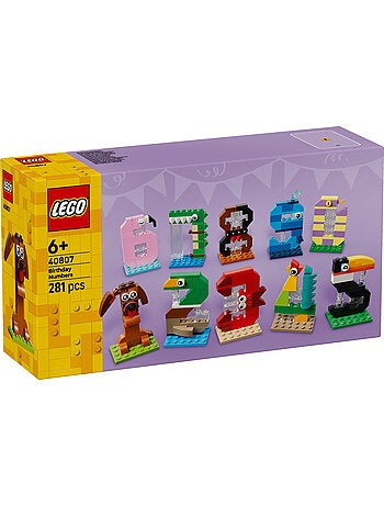 LEGO Les chiffres d'anniversaire 40807